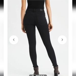 American Eagle Black Skinny Jeans Size 16 Short